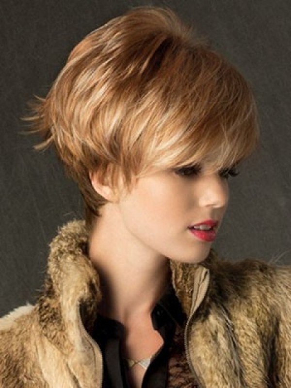 Blonde Short Straight Wig