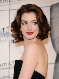 Hathaway Brown Short Wavy Caplees Wigs