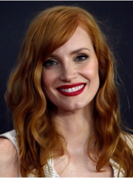 Jessica Chastain Long Wavy