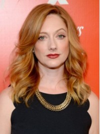 Judy Greer Long Wavy Lace Front