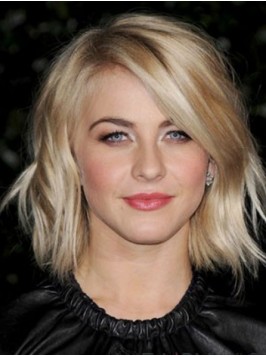 Julianne Hough Blonde Short Straight Lace Front Wi...