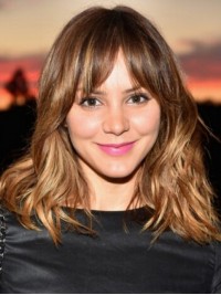 Katharine Mcphee Ombre Medium Wavy Wigs