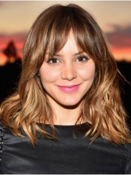 Katharine Mcphee Ombre Medium Wavy Wigs