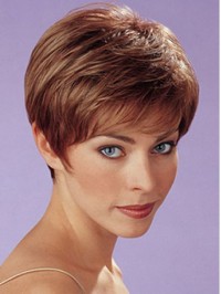 Auburn Short Straight Wig