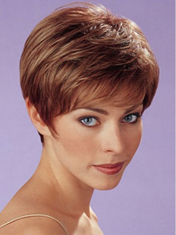 Auburn Short Straight Wig