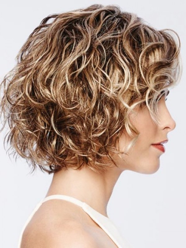 Blonde Short Wavy