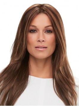 Auburn Central Parting Long Straight Lace Front Wi...