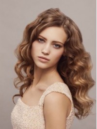 Long Lace Front Wavy Wig