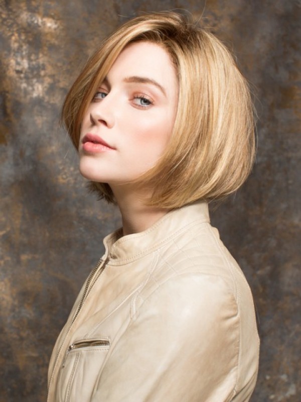 Short Blonde Bob Straight Lace Front Wig