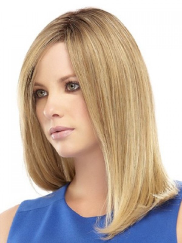 Long Blonde Straight Lace Front Wig