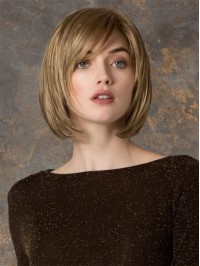 Blonde Straight Short Bob Wig