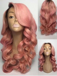 Two Tones Human Hair Wig