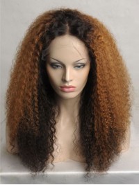 Long Curly Full Lace Human Hair Wig
