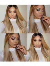 Straight Human Hair Lace Wigs