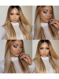 Straight Human Hair Lace Wigs