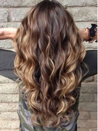 Water Wavy Color Human Hair Wigs