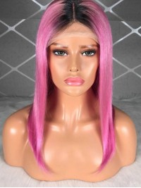 Full Lace Two Tone Human Hair Wig