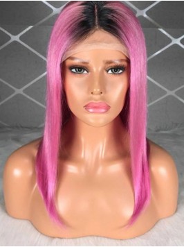 Full Lace Two Tone Human Hair Wig