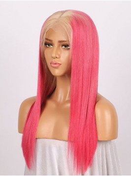Straight Lace Two Tone Human Hair Wig