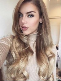 Long Wavy Ombre Wigs