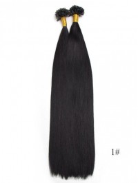 1g/s Color Straight Nail/U Tip Virgin Hair Extensions 100g