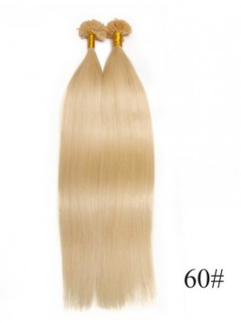 100s 0.5g/s Straight Nail/U Tip Virgin Hair Extens...