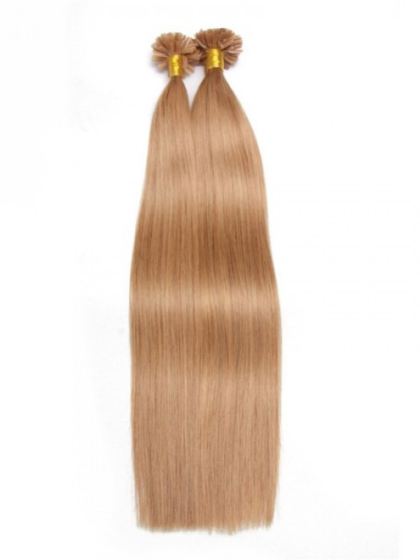 100s 0.5g/s Straight Nail/U Tip Virgin Hair Extensions