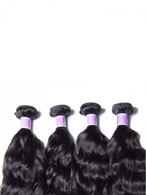 4pcs Product Brazilian Natural Wave Virign Hair Extensions