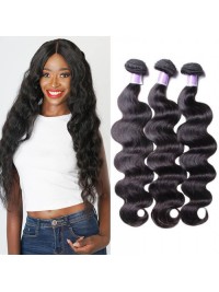 Peruvian 100% Virgin Human Hair Body Wave 3 Bundles