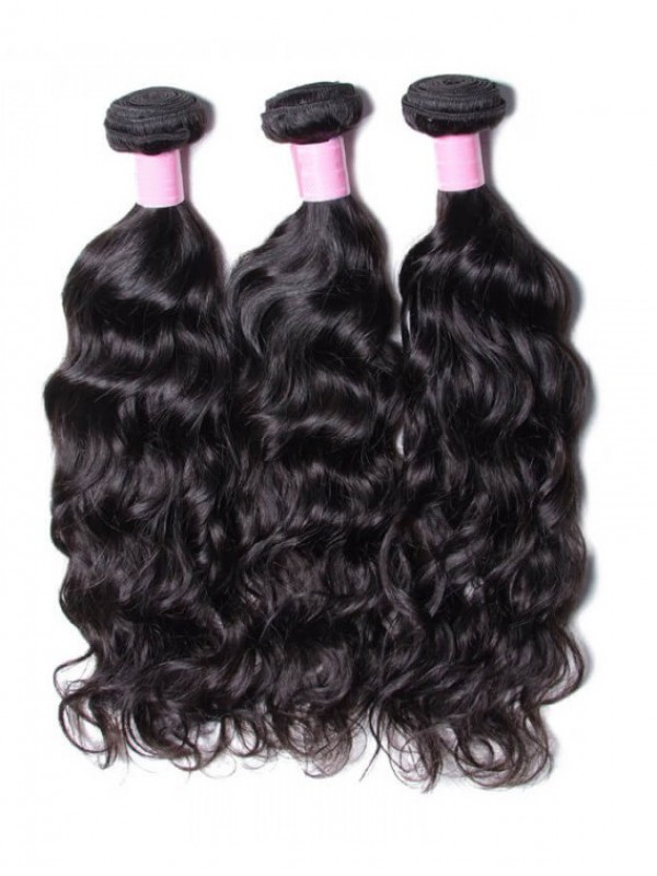 Peruvian Human Hair Bundles Natural wave 3pcs/Lot