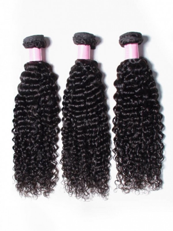 3 pcs/pack Brazilian Jerry Curly Hair Weaving