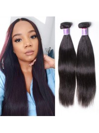 Brazilian Straight Hair 4 Bundles Virgin Human Hair Weave