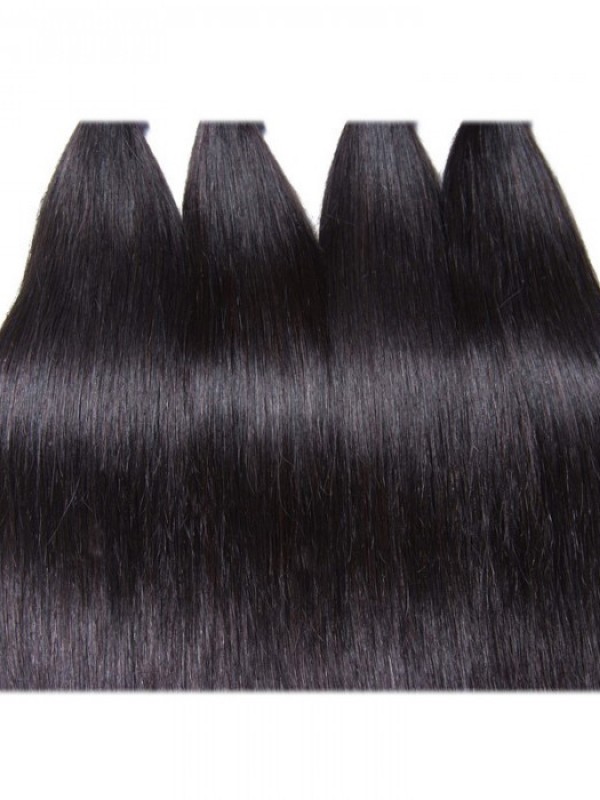 Brazilian Straight Hair 4 Bundles Virgin Human Hair Weave