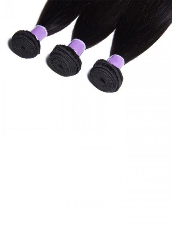 Brazilian Hair 3pcs Straight Human Hair Extension