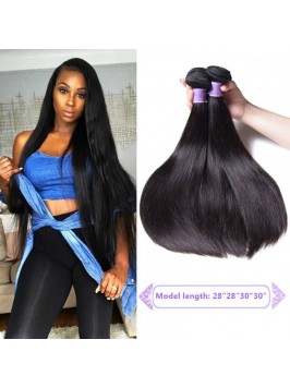 4pcs Malaysian Straight Hair 8A Grade Virgin Human...