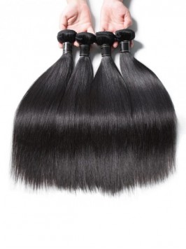 4 pcs/Pack Straight Virgin Remy Human Hair Bundles