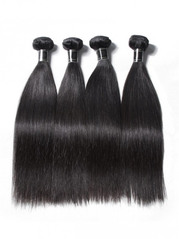 4 pcs/Pack Straight Virgin Remy Human Hair Bundles