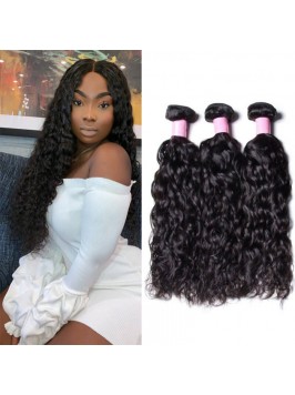 3 Bundles Water Wave Virgin Human Hair