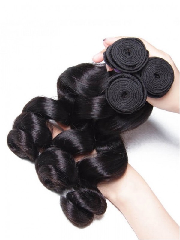 3pcs/pack Brazilian Loose Wave Virgin Human Hair