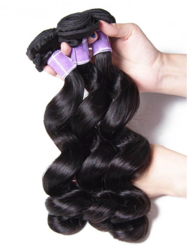 3pcs/pack Brazilian Loose Wave Virgin Human Hair