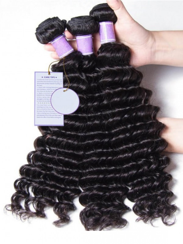 Brazilian Deep Wave Product 3 Bundles Virgin Hair