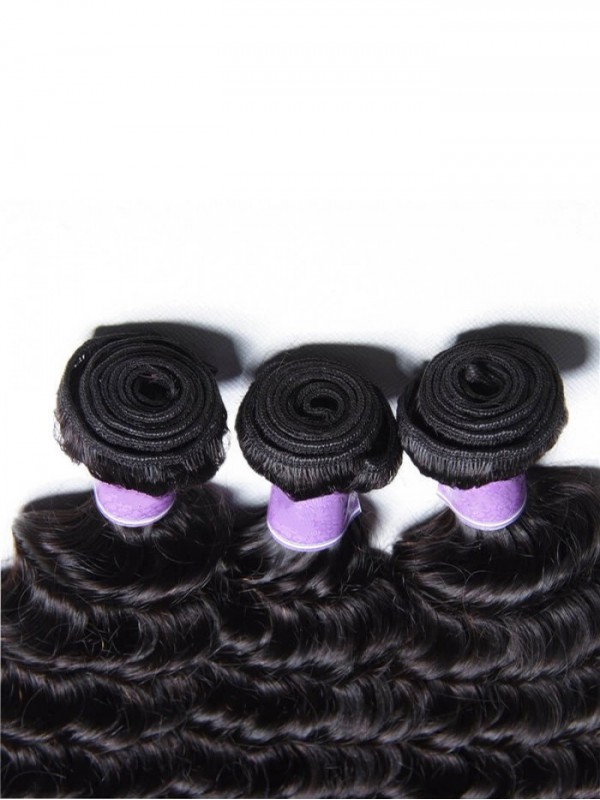 Brazilian Deep Wave Product 3 Bundles Virgin Hair