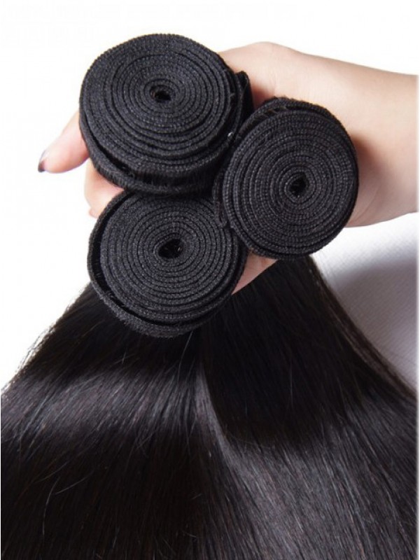 3 Bundles Bone Straight Malaysian Human Hair Weaving