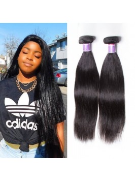 4 Bundles Unprocessed Straight Peruvian Virgin Hum...