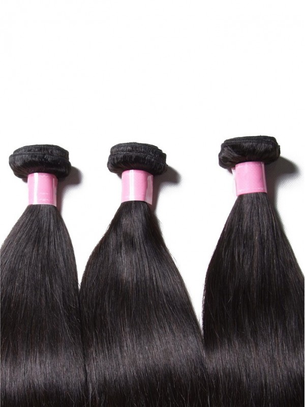 3pcs/pack Peruvian Straight Human Virgin Hair