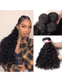 4 Bundles Water Wave Unprocessed Virgin Hair