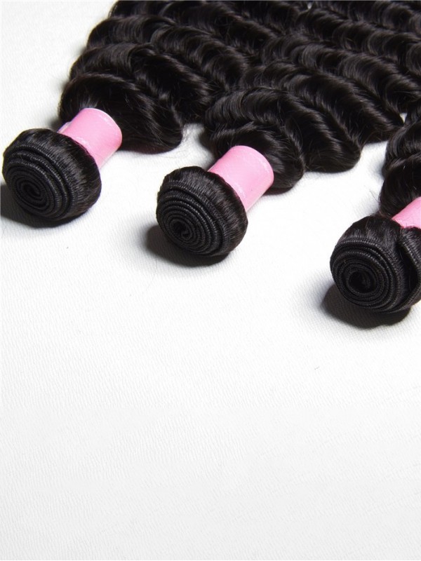 Peruvian Human Virgin Hair Deep Wave 3Pcs/pack