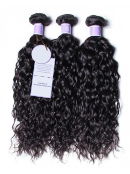 3 Bundles Brazilian Water Wave Virgin Human Hair