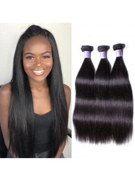 3 Bundles Of Indian Straight Hair 100% Virgin Hair...