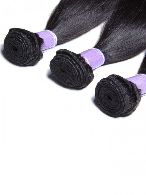 3 Bundles Of Indian Straight Hair 100% Virgin Hair Weave